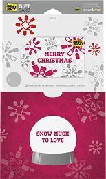 Front Large. Best Buy GC - $15 Snow Much to Love Holiday Gift Card.