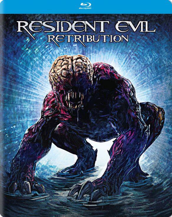 Front. Steelbook Resident Evil: Retribution (Blu-ray).