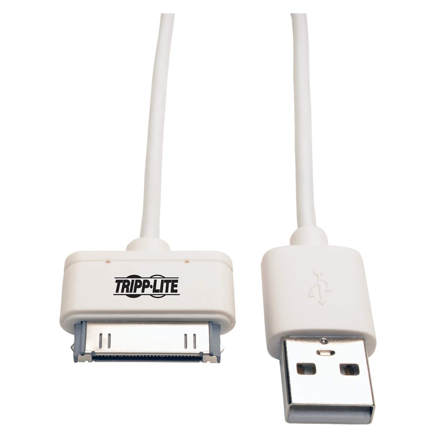 Tripp Lite - USB Sync/Charge Cable with Apple 30-Pin Dock Connector, 3 ft. [1 m]