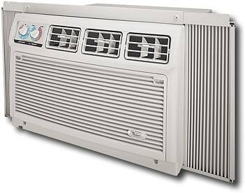 Angle Standard. Whirlpool - 7,800 BTU Air Conditioner and 4,100 BTU Heater - Putty (Special Order).