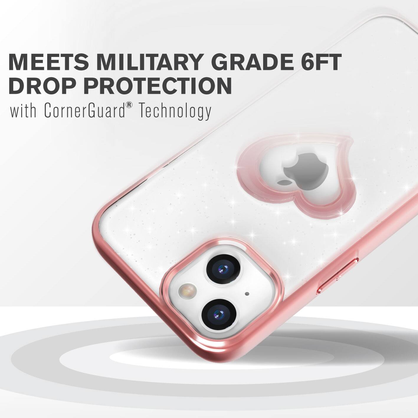 MEETS MILITARY GRADE 6FT DROP PROTECTION  
with CornerGuard® Technology