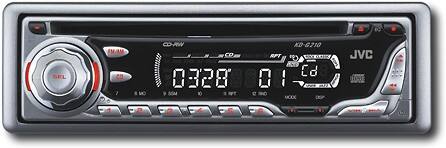 Front Standard. JVC - 50W x 4 CD Deck w/Detachable Faceplate and Remote.