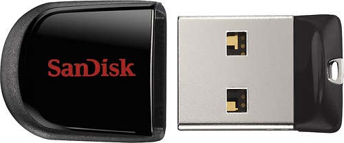  SanDisk - Cruzer Fit 32GB USB Flash Drive for Nintendo Wii U