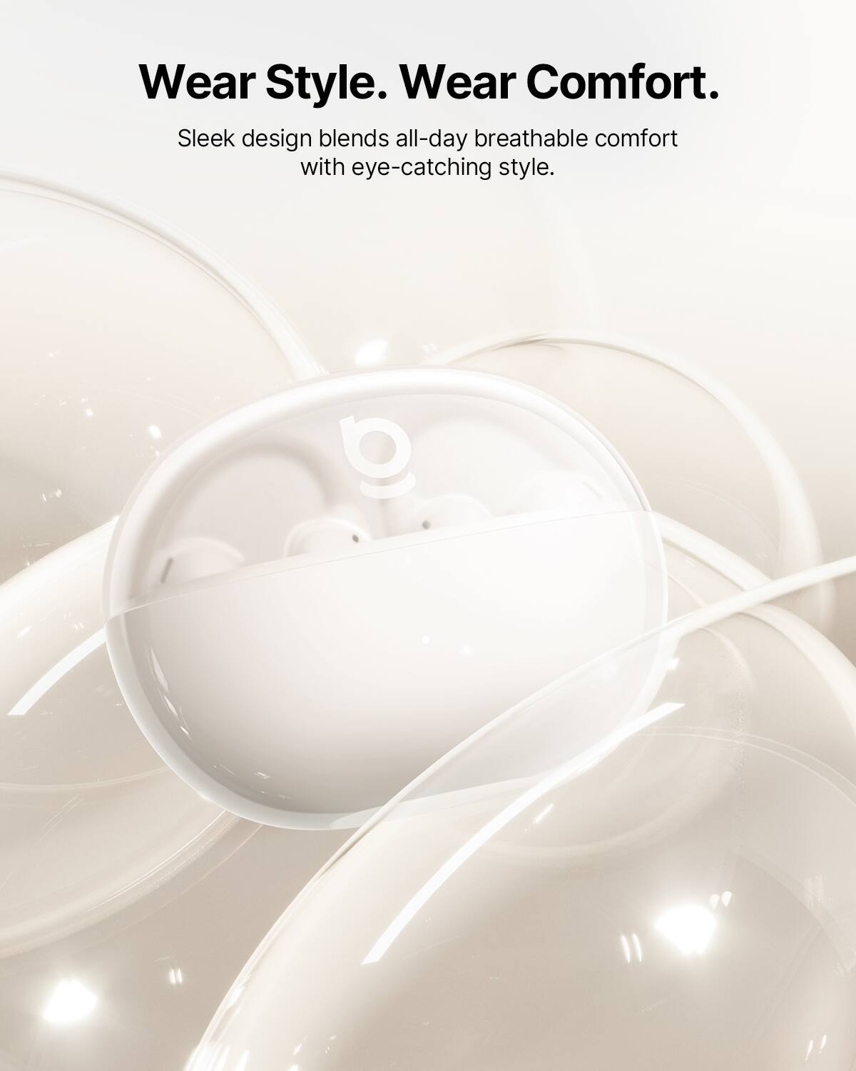 Wear Style. Wear Comfort.  
Sleek design blends all-day breathable comfort with eye-catching style.