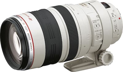 Canon EF 100 400mm f/4.5 5.6L IS USM Telephoto Zoom Lens White Canon EF 100 400mm f/4.5 5.6L IS USM Telephoto Zoom Lens White