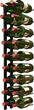 Epicureanist - Epic 18-Bottle Wine Rack - Black - Angle