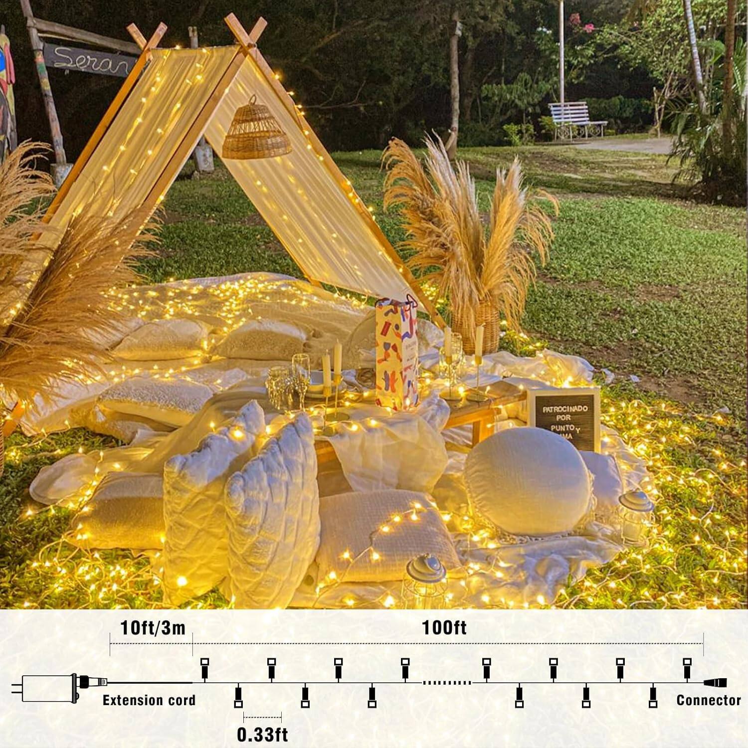 Seran INTRODUCED BY POINT AND MA

10ft/3m Extension cord
100ft

Extension cord: 0.33ft
Connector