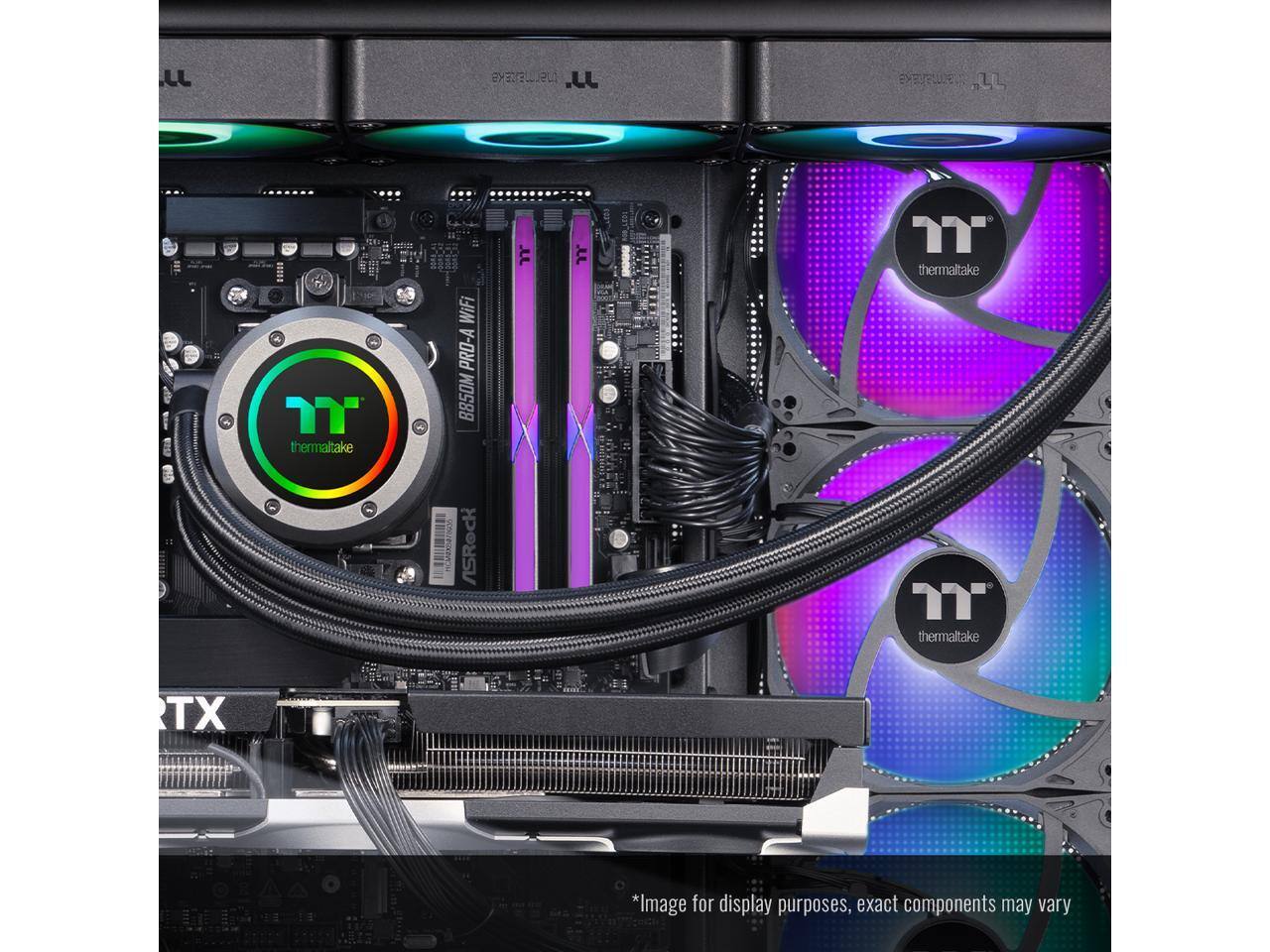 Thermaltake Gaming Desktop PC NE 9870 V380 AMD Ryzen 7 9800X3D