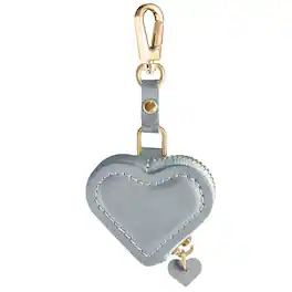Posh Tech - Heart Bag Charm for Airtag® - Blue