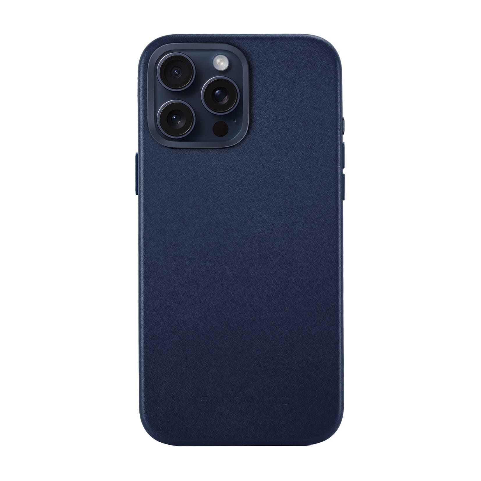 SANDMARC - Minimal Leather Case - iPhone 16 Pro Max - navy