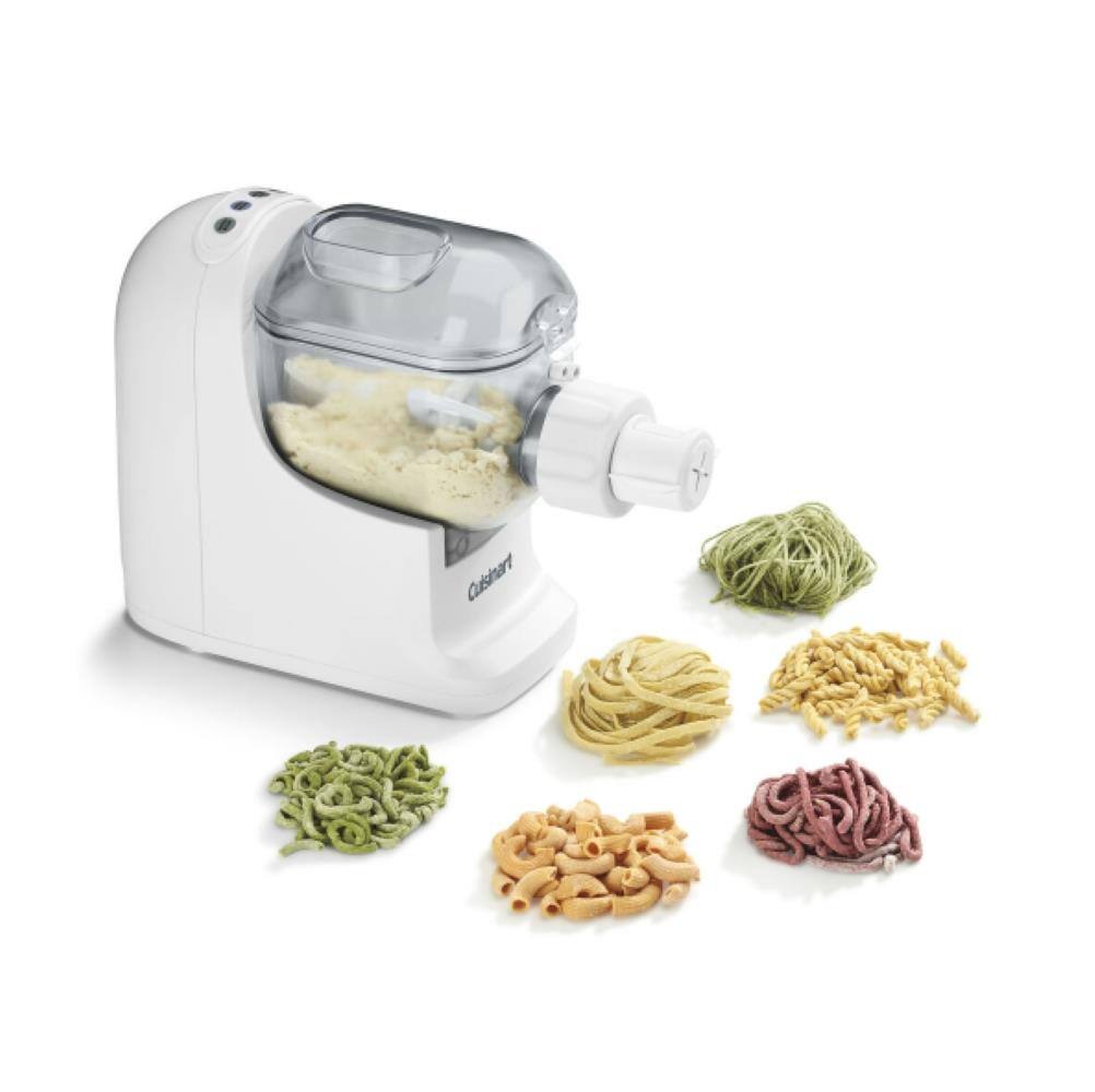 Alt View 7. Cuisinart - Refurbished Pastafecto Pasta / Bread Dough Maker - White.