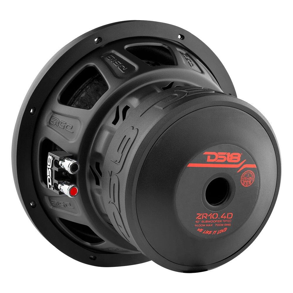 BEG  
DER  
D5LS D5ls SRC  
D518 USA ZR10.4D 10 SUBWOOFER yoH!! 1400W MAX 700W RMS WE LIKE IT LOUD