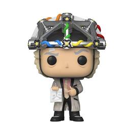 Funko - Pop! Back to the Future - Doc with Helmet - White