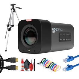 PTZOptics - Studio SE Hive-Linked PTZ Camera w/ 20x Optical Zoom, HD Streaming– Gray | More - Gray