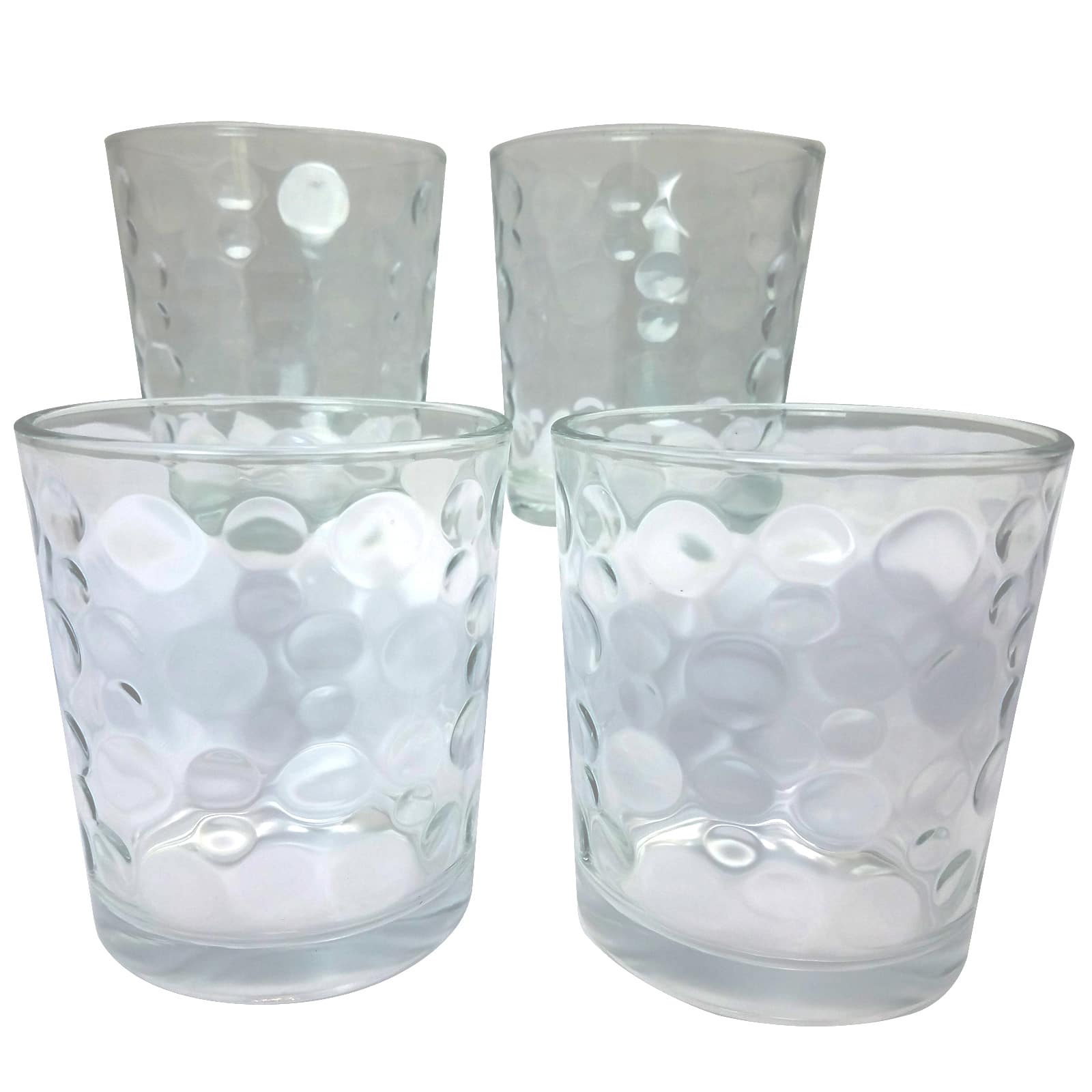 Gibson - Home Great Foundations 4 Piece 13 oz. Double Old Fashioned Glass Set, Bubbles Pattern - Assorted price history on PriceWatchPro