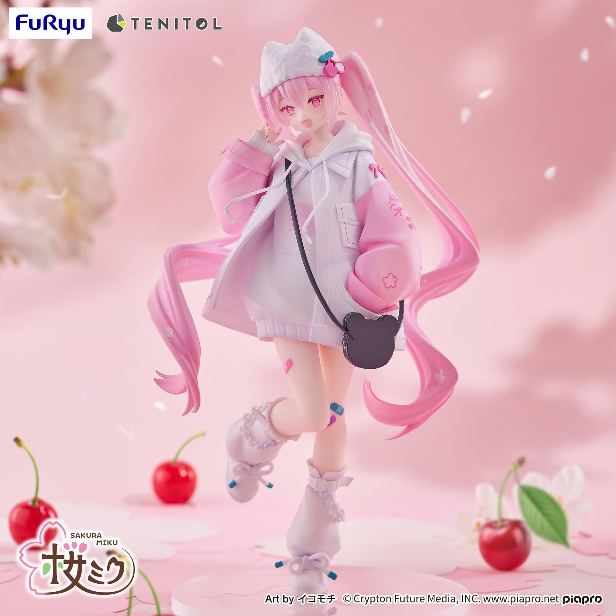 FuRyu TENITOL S SAKURA MIKU  
Art by Crypton Future Media, INC.  
www.piapro.net  
piapro