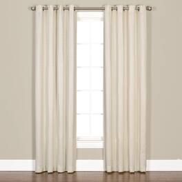SKL Home - Saturday Knight Ltd Sacai Geometric Woven Jacquard Window Grommet Panel - 52" x 63" - Natural