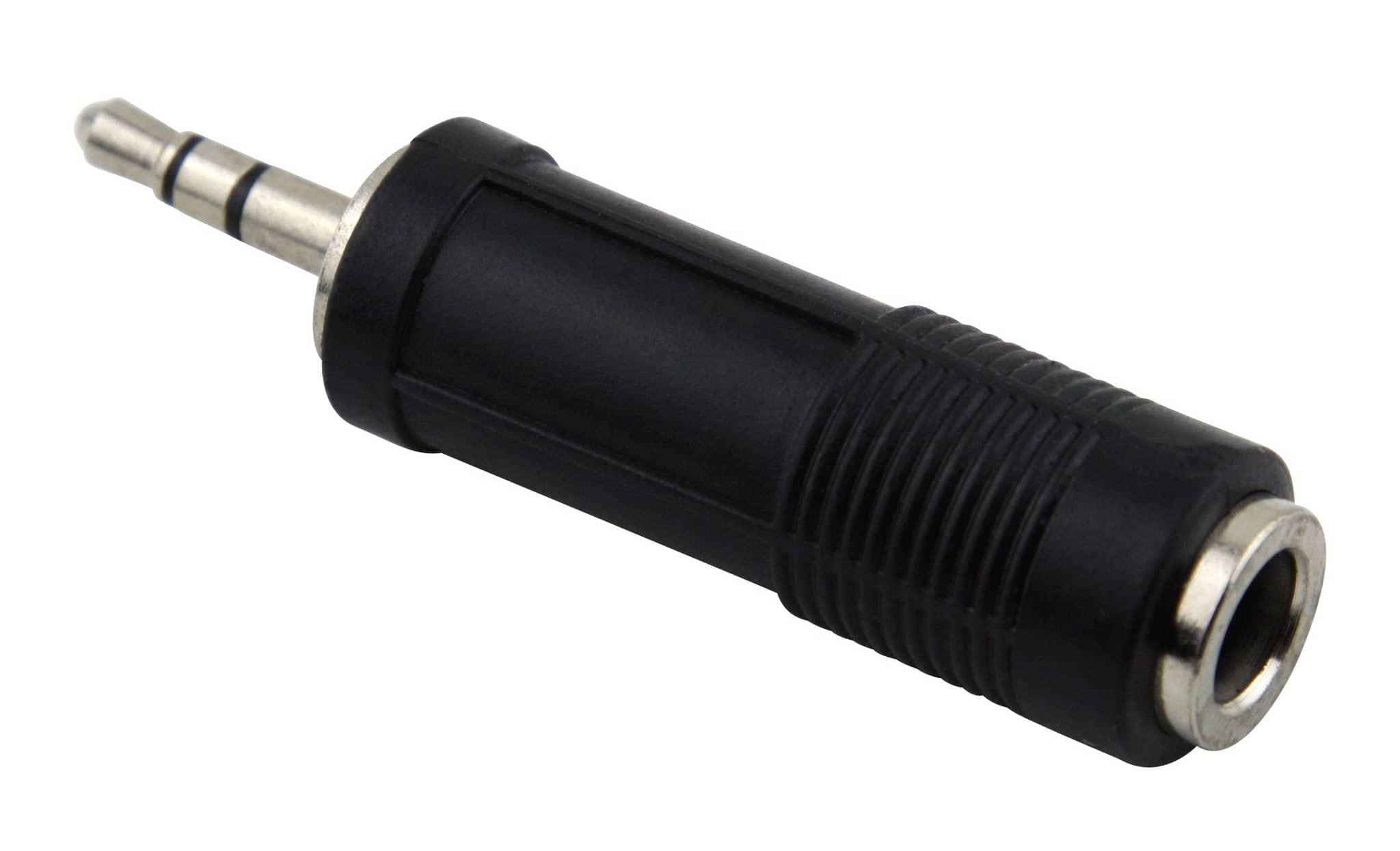 Pig Hog - Solutions - TRS(F) - 3.5mm(M) Stereo Adapter - Black
