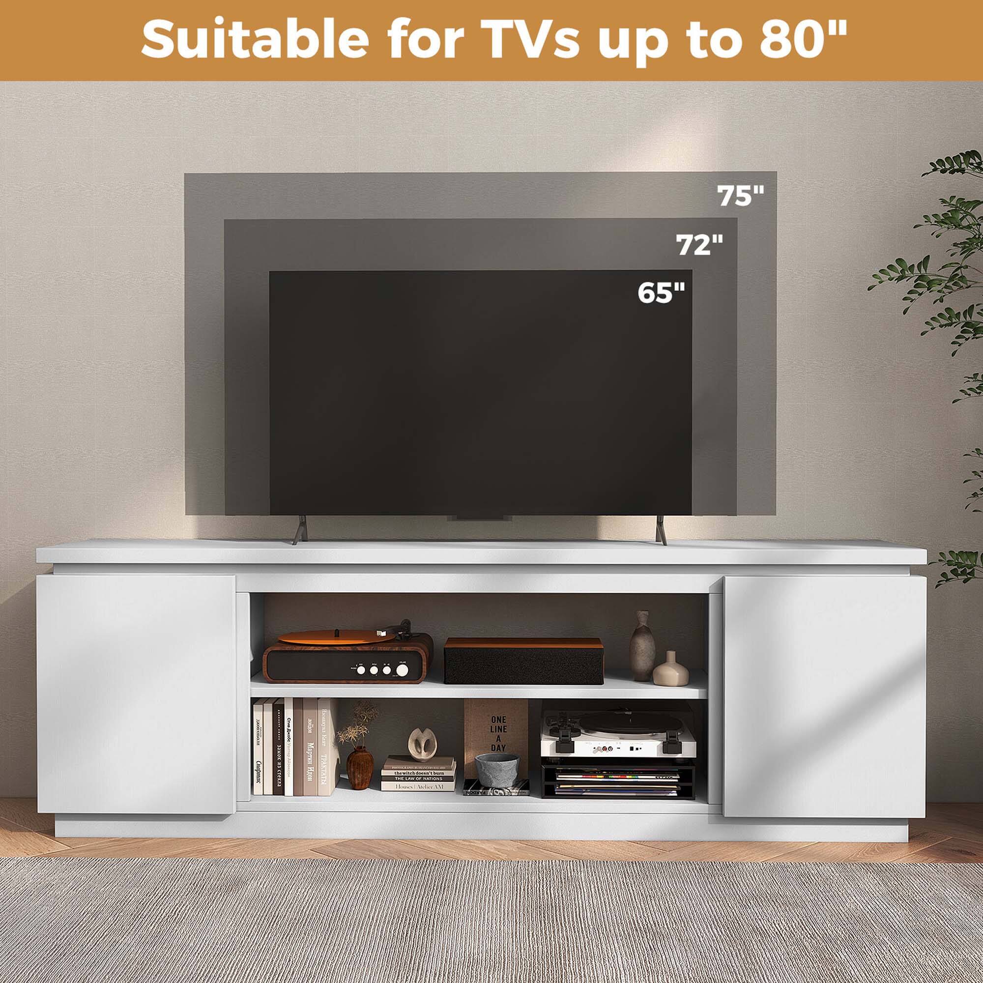 Suitable for TVs up to 80" 75" 72" 65"