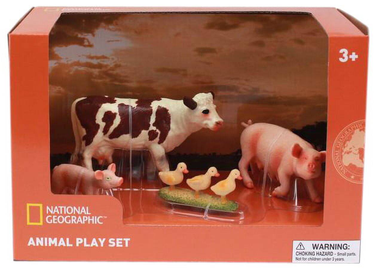 3+  
NATIONAL GEOGRAPHIC  
ANIMAL PLAY SET  

WARNING: CHOKING HAZARD - Small parts. Not for children under 3 years.
