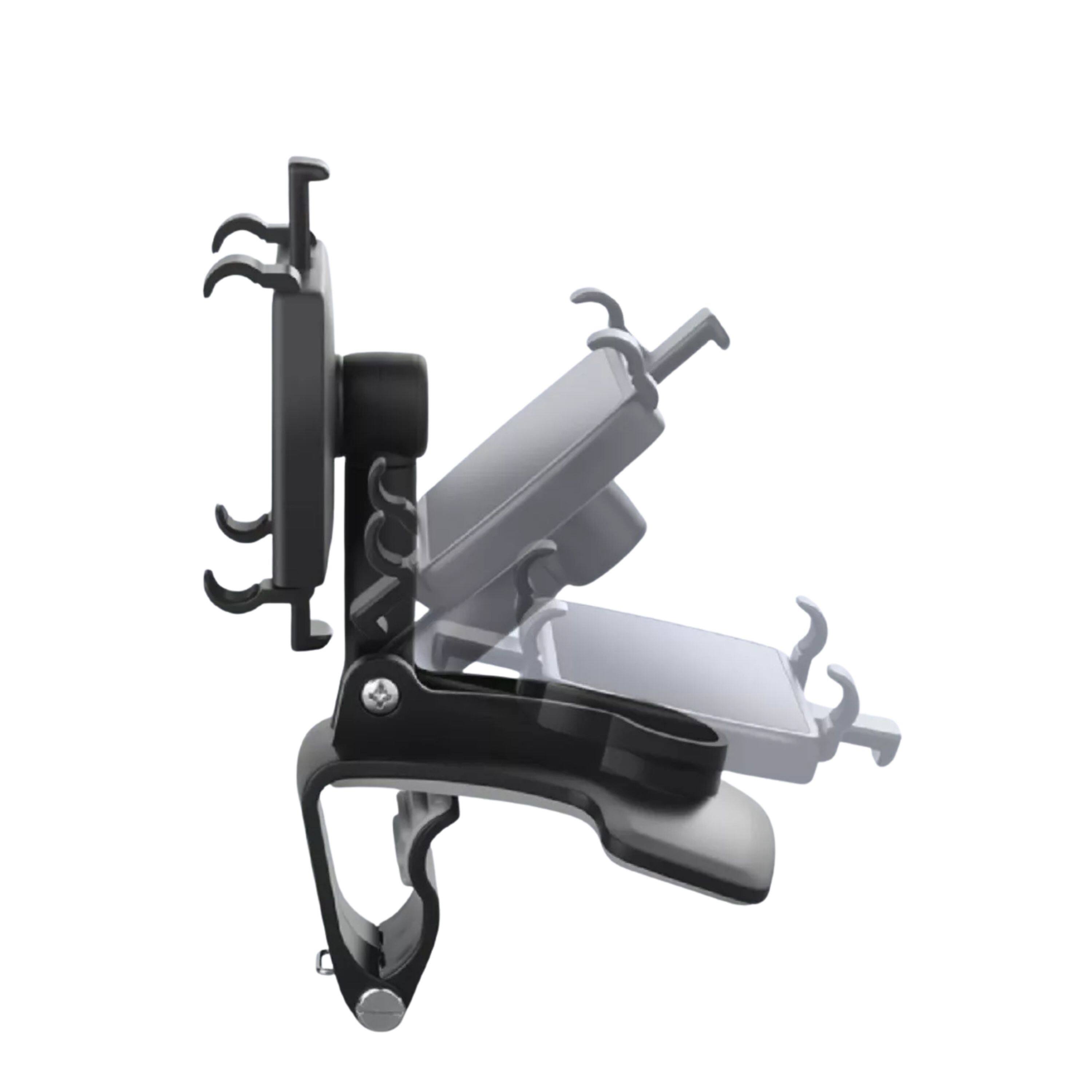 Left. Kitcheniva - 360° Rotating Dashboard Phone Mount - Black.