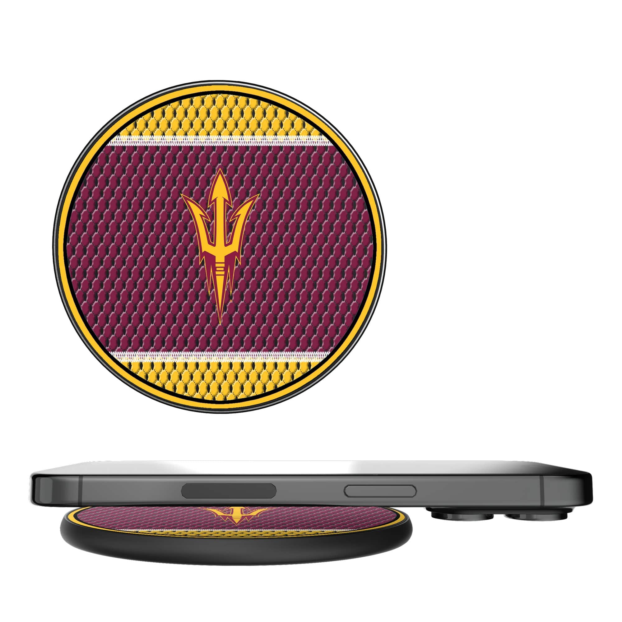 Keyscaper - Arizona State Sun Devils Wireless Charging Pad - Multicolor