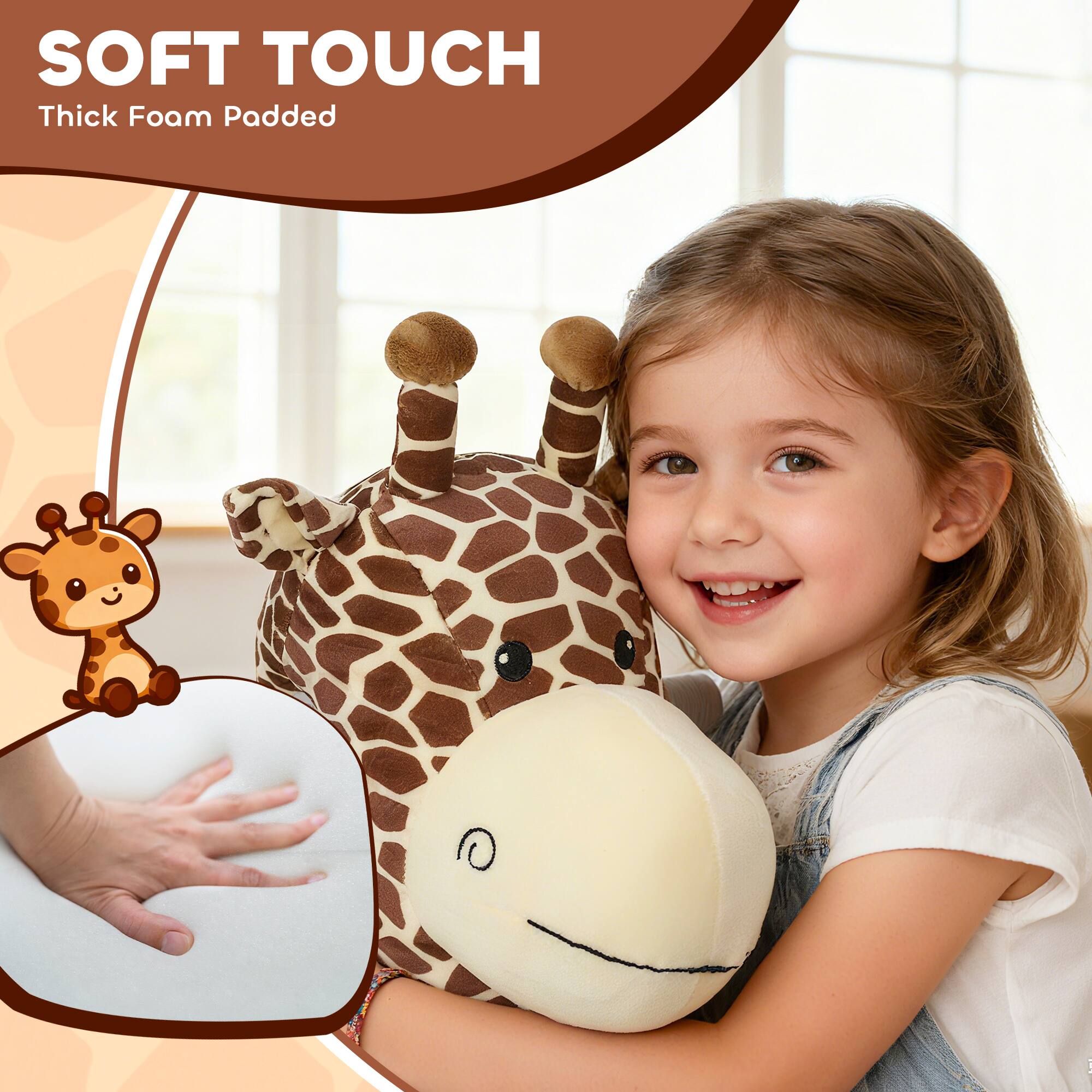 SOFT TOUCH  
Thick Foam Padded