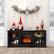 Alt View 3. Gymax - 58'' TV Stand with 18'' Electric Fireplace Heater 3-Adjustable Shelves for 65'' TV - Black.