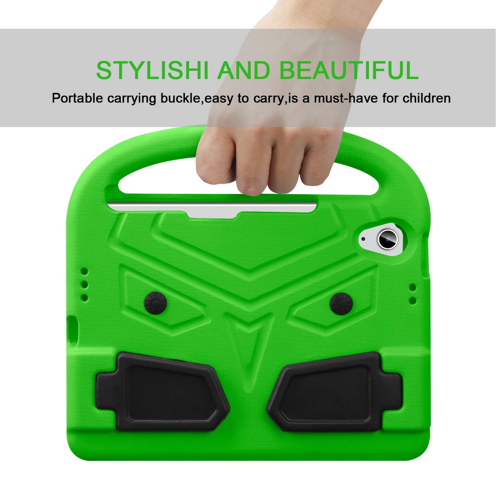 STYLISH AND BEAUTIFUL  
Portable carrying buckle, easy to carry, is a must-have for children