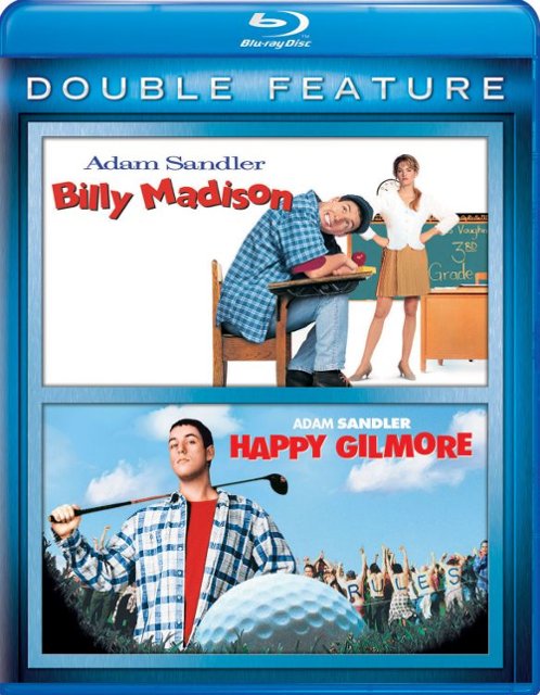 Front Standard. Billy Madison/Happy Gilmore [2 Discs] [Blu-ray].