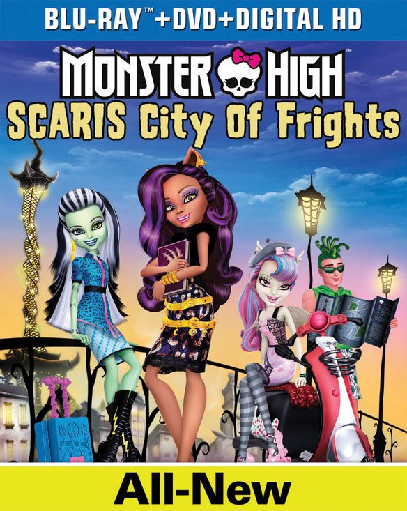  Monster High: Scaris City of Frights [2 Discs] [Blu-ray/DVD]