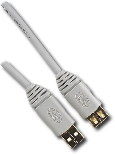 Front Standard. Geek Squad® - 10' USB 2.0 A/A Extension Cable.