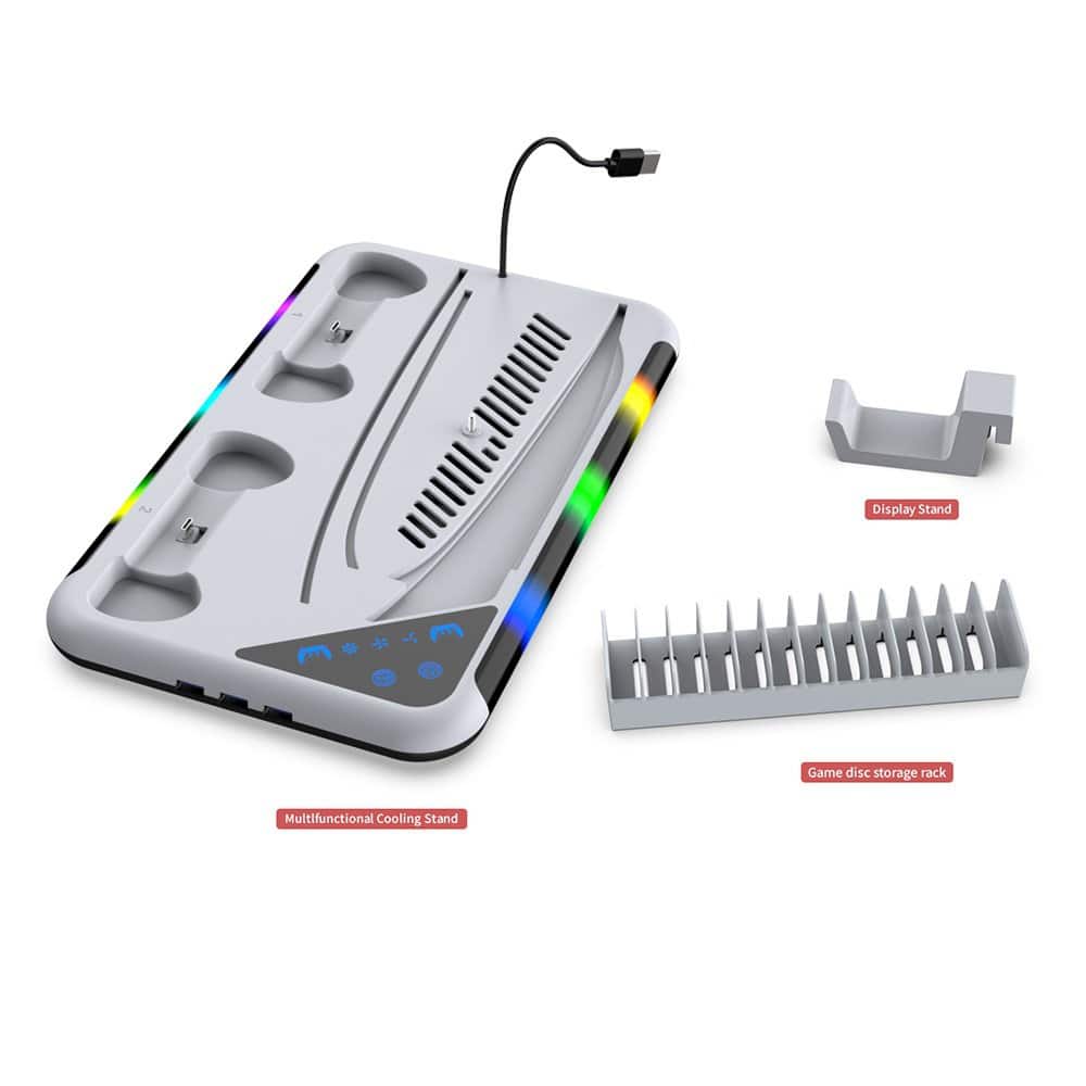 Display Stand J 1 Game disc storage rack Multifunctional Cooling Stand