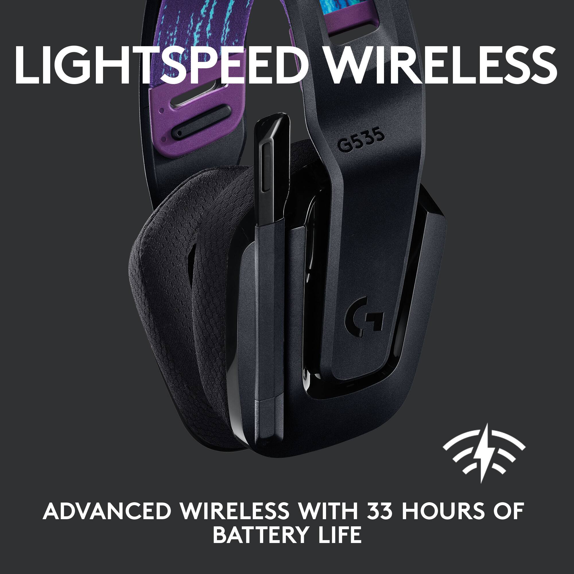 Lightspeed Wireless G535 G Advanced Wireless with 33 Hours of Battery Life
