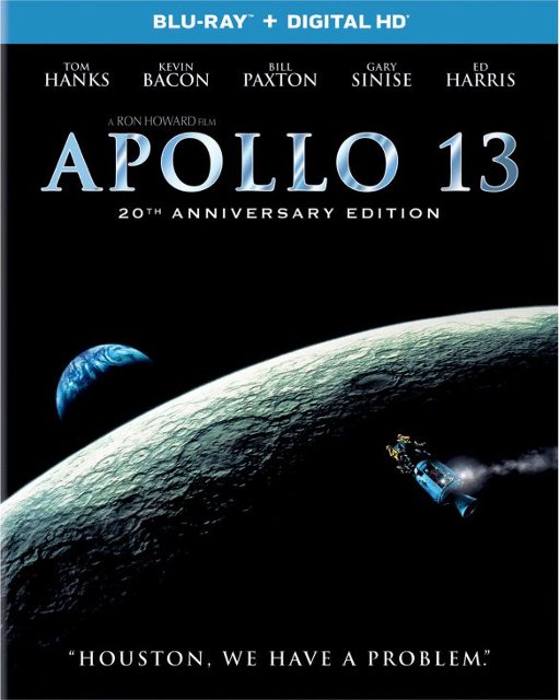 Apollo 13 [20th Anniversary Edition] [Includes Digital Copy] [UltraViolet] [Blu-ray] [1995] - Front_Standard