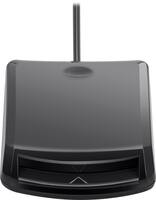 Belkin - USB Smart Card/CAC Reader - Black - Angle_Zoom