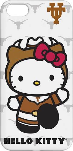 Front Standard. Tribeca - Hello Kitty Texas Longhorns Hard Shell Case for Apple® iPhone® 5.