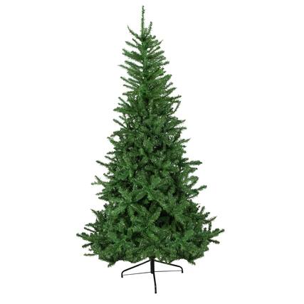 Front. Northlight - 6.5' Winona Fir Artificial Christmas Tree, Unlit - Green.