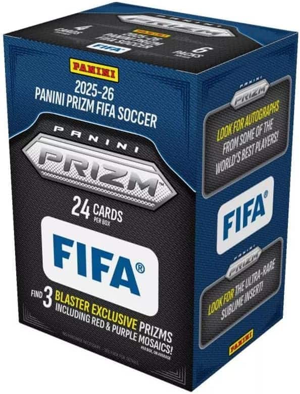 Panini Prizm 2025 FIFA Club World Cup Men's Soccer Mega Box | 6