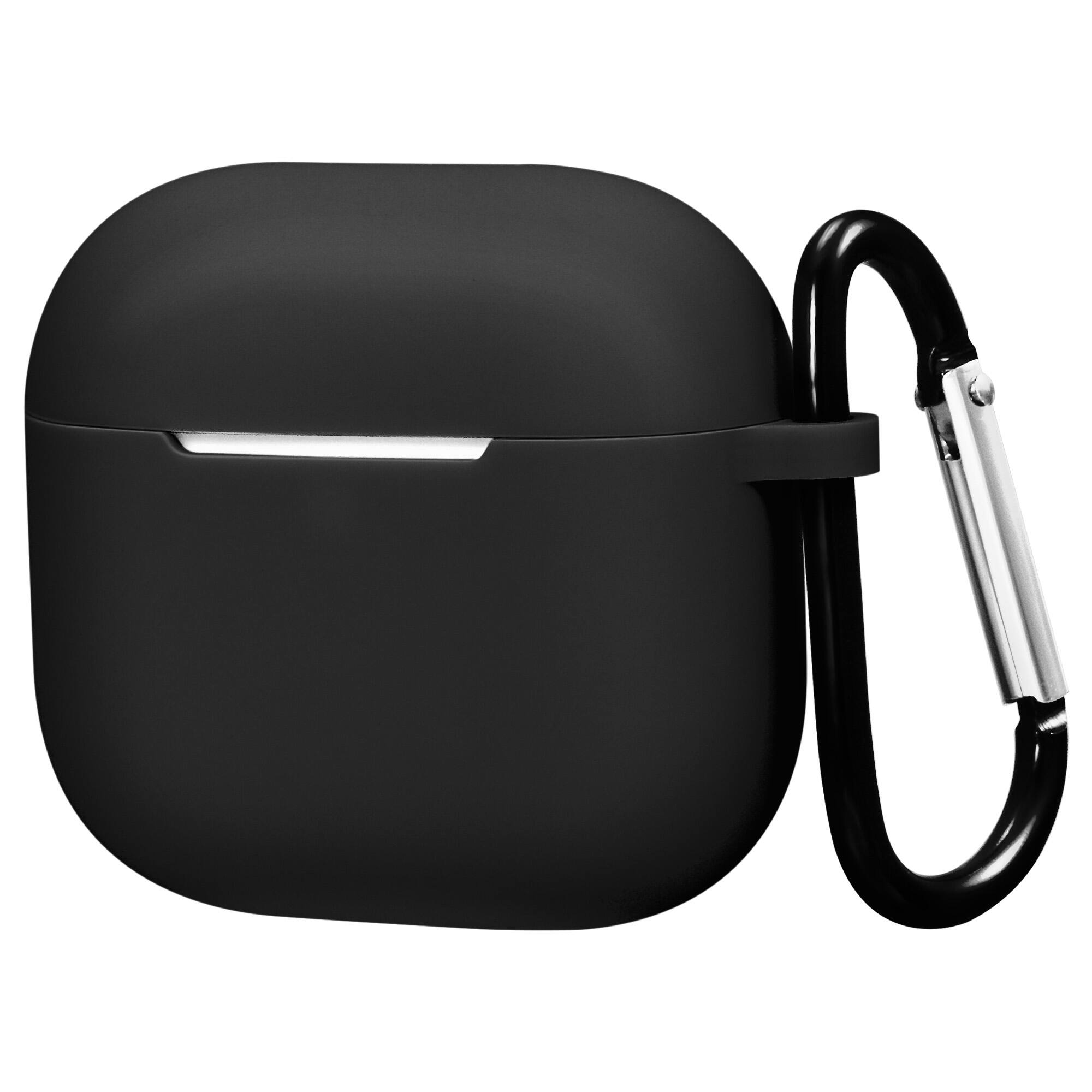 Alt View 1. Vena - Case for Apple AirPods 4 Case Silicone Cover For AirPods Gen 4 Case 4th Generation, Supports Wireless Charging, Black - Black.