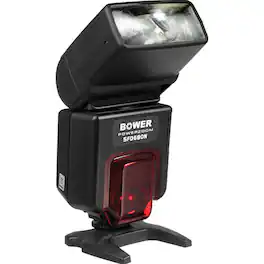 Bower - Power Zoom Flash Digital Autofocus for Nikon Digital SLR Cameras SFD680N