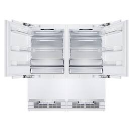 Kucht - 72 in. 39.6 cu. ft. French Door Built -In Refrigerator, Counter Depth - Custom Panel Ready