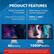 PRODUCT FEATURES
Single Connection to Computer
Wide Range of Video Format Supported
Integrated Connection Cable Included
USB A to USB C Included
4K@30Hz
1080P@60Hz
Note: Silicon Motion Driver Download & Installation Required. For work desktops, Check with your Network Administrator if it's allowed.
