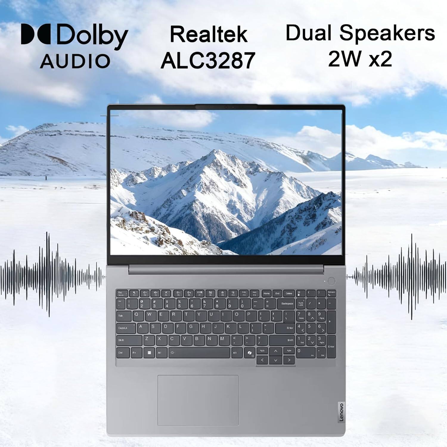 Dolby Audio  
Realtek ALC3287  
Dual Speakers 2W x2