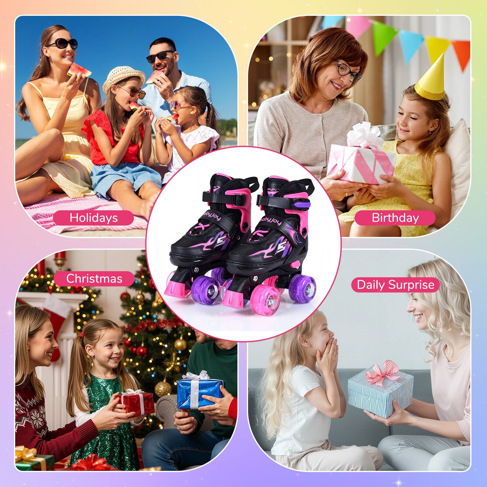 - Holidays
- Christmas
- Birthday
- Daily Surprise