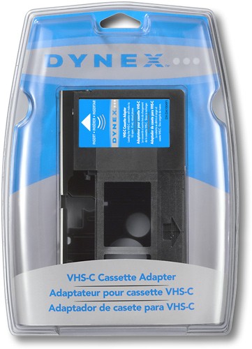 Best Buy: Dynex™ VHS-C Cassette Adapter DX-DA100491