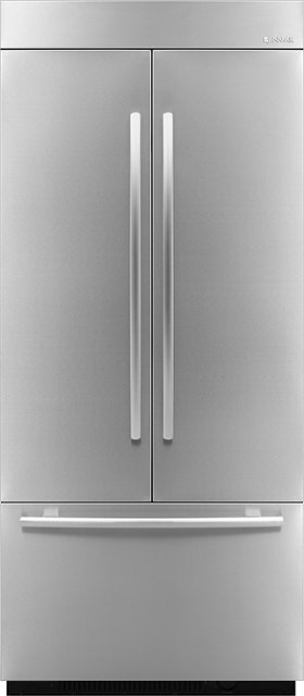 Front Zoom. JennAir - 24.2 Cu. Ft. French Door Refrigerator - Custom Panel Ready.