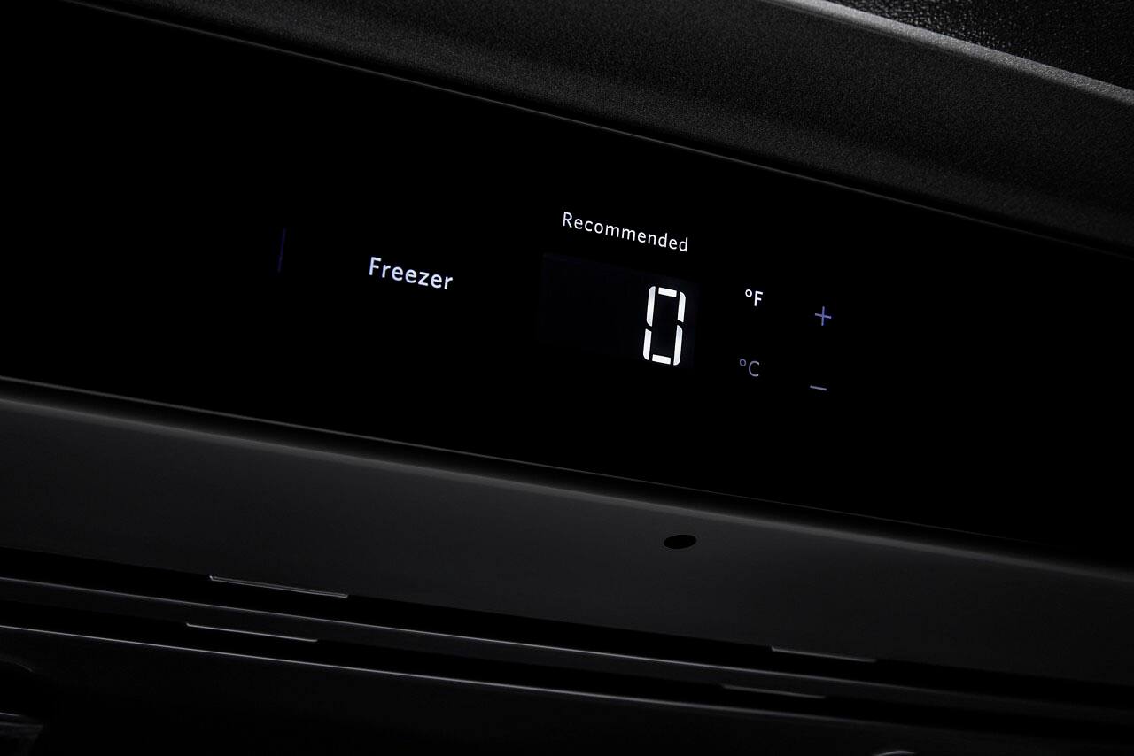 Alt View 5. JennAir - 24.2 Cu. Ft. French Door Refrigerator - Custom Panel Ready.