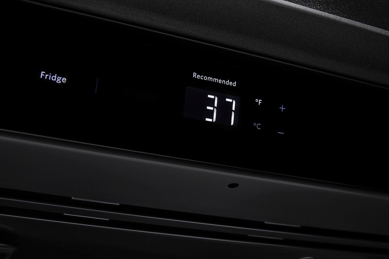 Alt View 4. JennAir - 20.8 Cu. Ft. French Door Refrigerator - Custom Panel Ready.