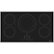 Front Zoom. JennAir - 36" Electric Induction Cooktop - Black.